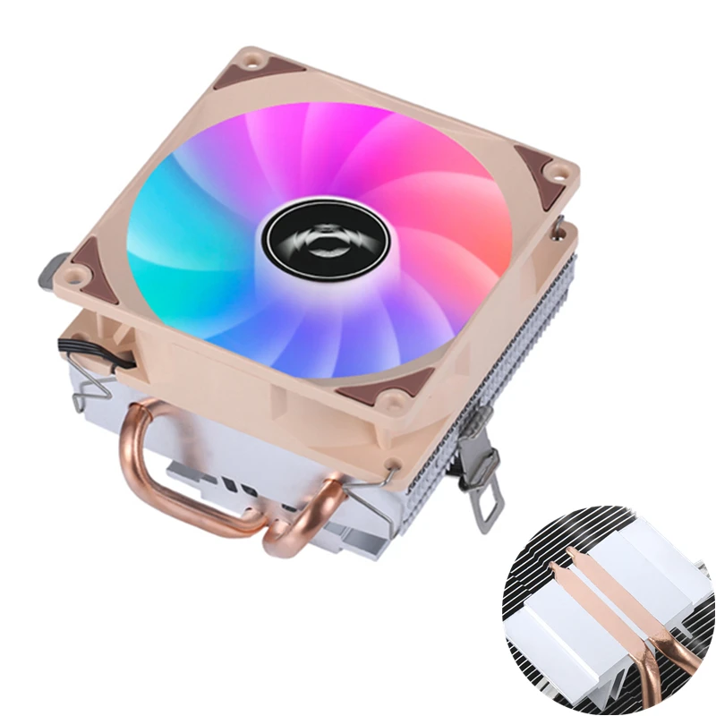 Cooling Fan 90mm Am4 For Intel Lga 2011 1200 1356 1150 1156 1155 1700 Processor