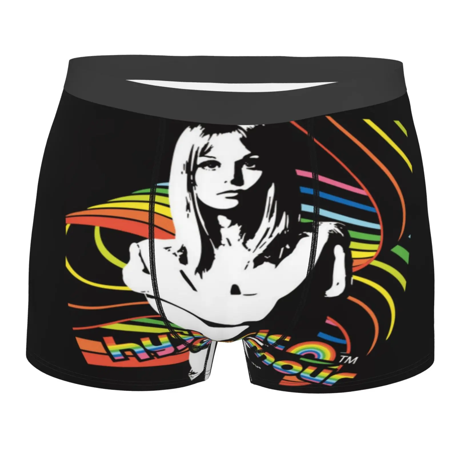 

Hysteric Glamour 1756 Men's Panties Sexy And Top Set Briefs Men's Boxer Briefs Men White Black Fancy Underwear Girls Polyester