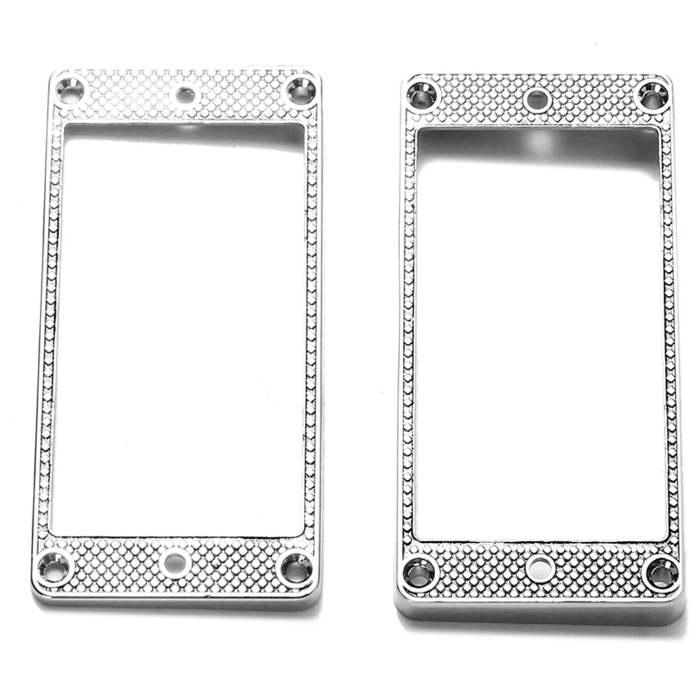 

2 Pieces Pickup frame Hunchback Design Anti-skidding Mounting Ring Traditional Fit Guitar Accessories Streamline Appearance