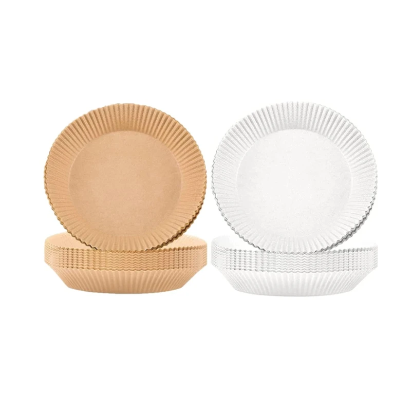 

60Pcs Air Fryer Disposable Paper Liner Non-Stick Kitchen Waterproof French Fries Chicken Baking Oven Oil Absorber Plates