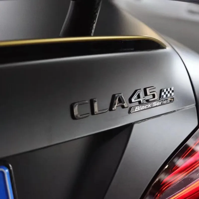 3D Автомобильная эмблема CLA45 задние буквы в багажнике значок эмблемы наклейка