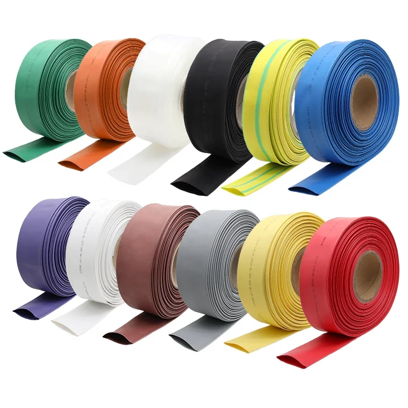 1M 2:1 Термоусадочная трубка диаметром 1 2 3 4 5 6 8 10 12 14 16 18 20 22 25 30 35 40 45 50 60 70 80 мм