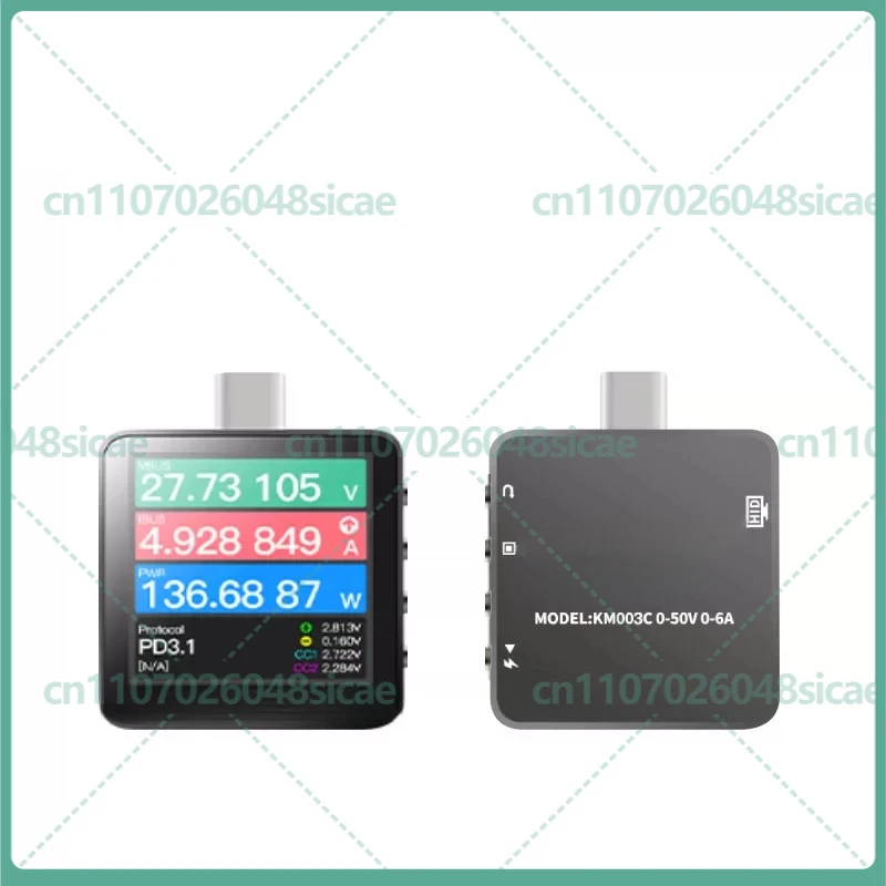 Фото Анализатор протоколов и измеритель мощности ChargerLAB POWER-Z KM003C PD3.2 240W USB-C №1