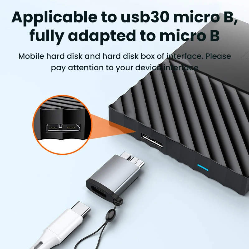 Адаптер OTG с портом USB 3 0 Type-C и разъемом Micro |