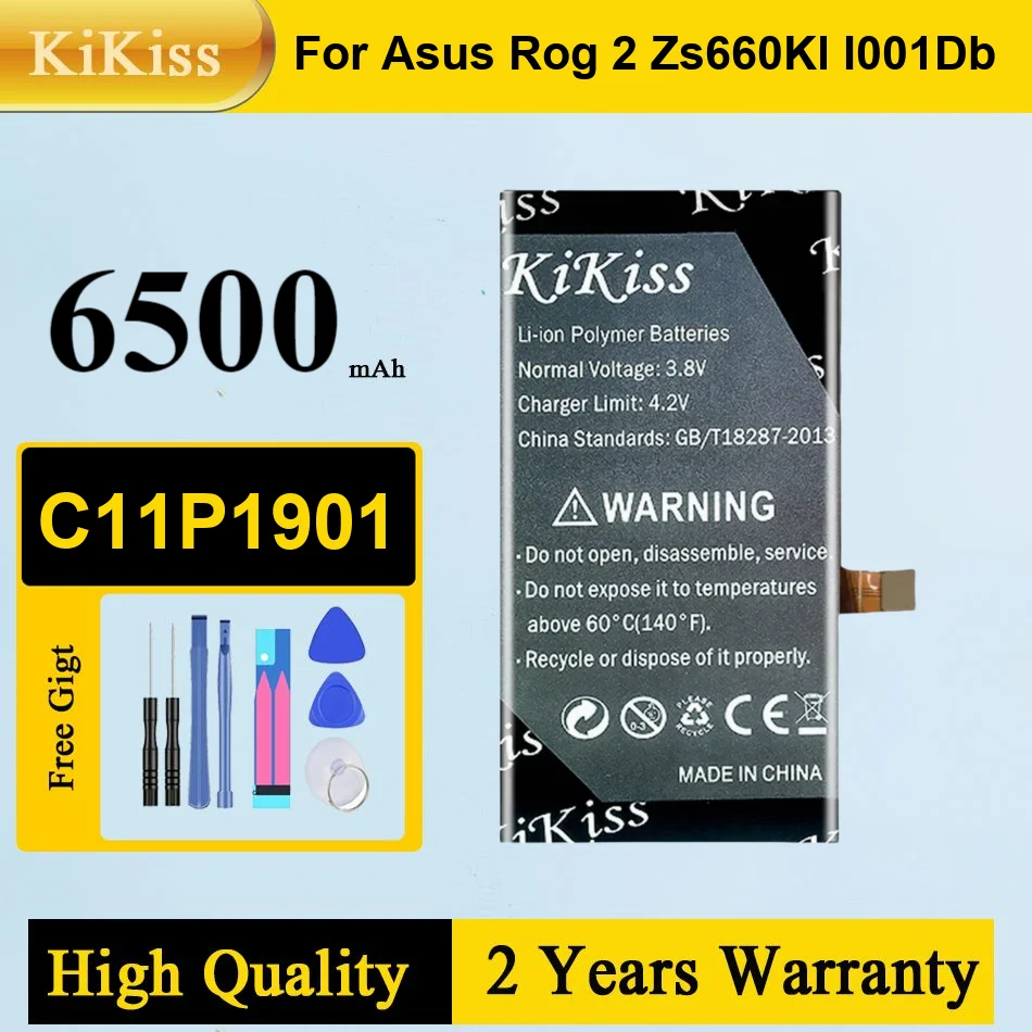 Фото Аккумулятор C11P1901 для игрового телефона ASUS ROG 2 ZS660KL I001DB №2