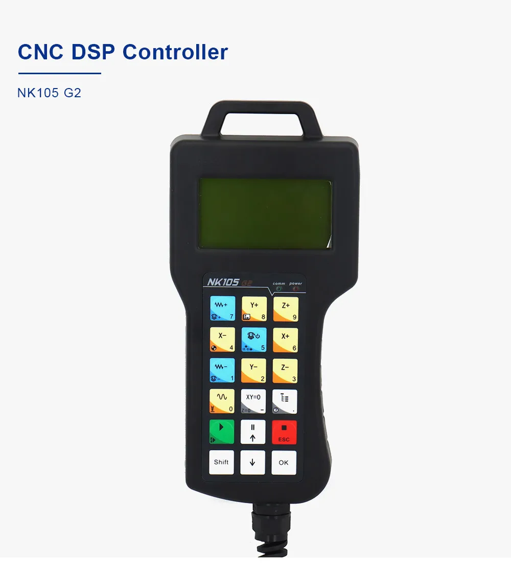 

3-осевой контроллер ЧПУ DSP WEIHONG NK105G2 резак, контроллер плазменной резки, контроллер DSP, фрезерный гравировальный станок ЧПУ