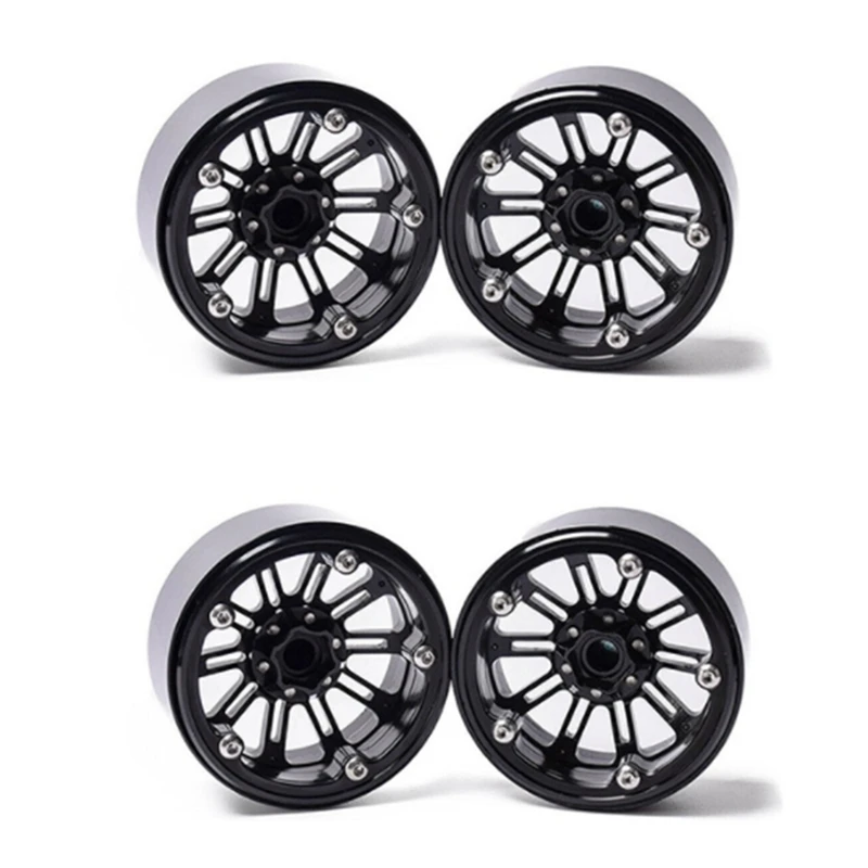 

4 шт., 1/10 дюйма, колесные диски для внедорожника Scx10 RR10 Wraith 2,2 D90