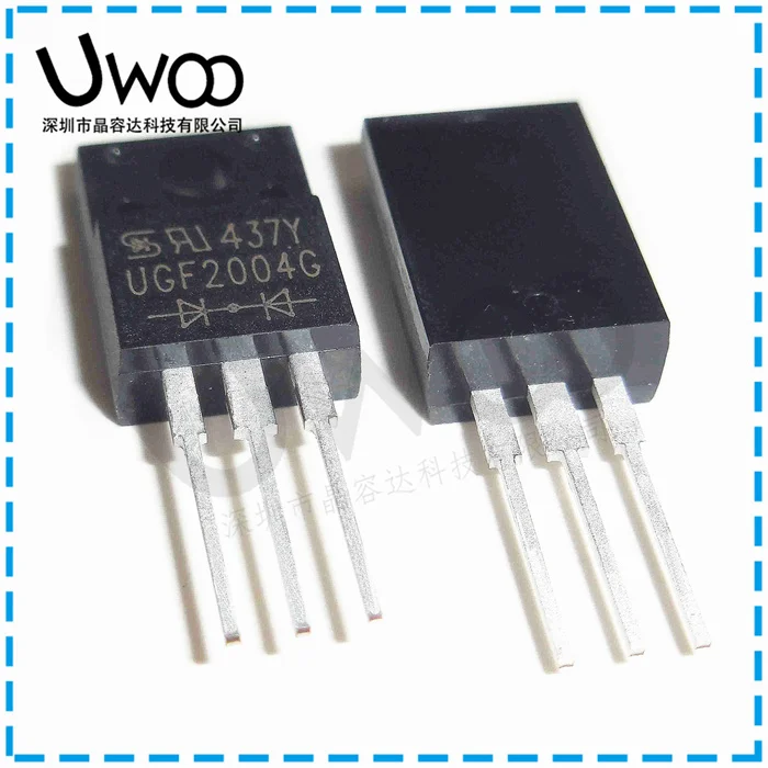 

100% оригинальный новый UGF2004GC0G UGF2004G 20A 200V TO220F