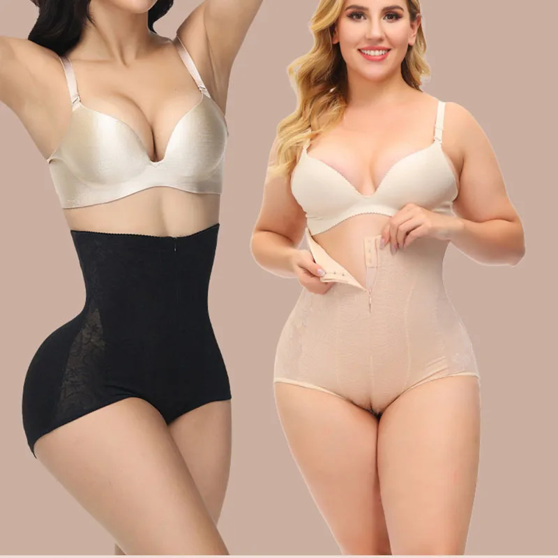 GUUDIA трусики с крючком на молнии для контроля живота сетчатые высокой талией