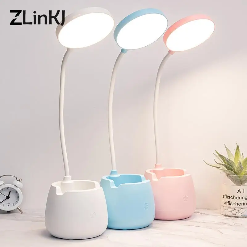 

1 шт., многофункциональная Светодиодная настольная лампа с USB-разъемом