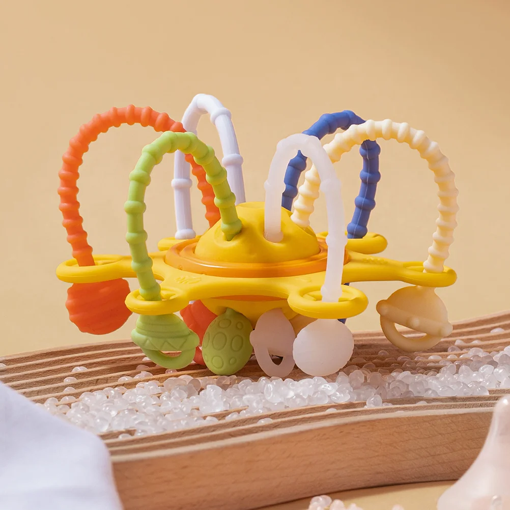 

Educational Pull Toy Octopus Baby Sensory Toys Toddlers Learning Fine Motor Skills