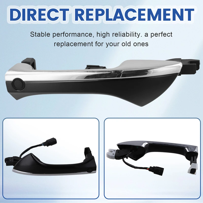 Ручка передней двери с индуктивной кнопкой комфортный доступ для Honda Accord 2008-2012