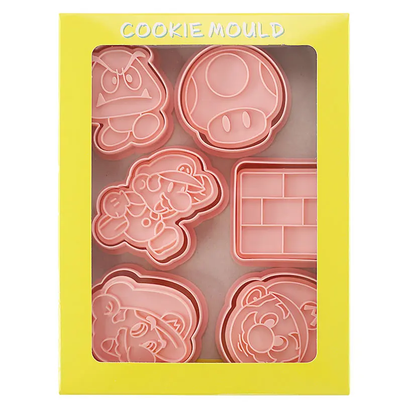

Marrio Cookie Mold Pikachu Up To Duck Baking Cookie Mold Boxed Home DIY Cookie 3D Three-dimensional Push Fondant Baking Tool
