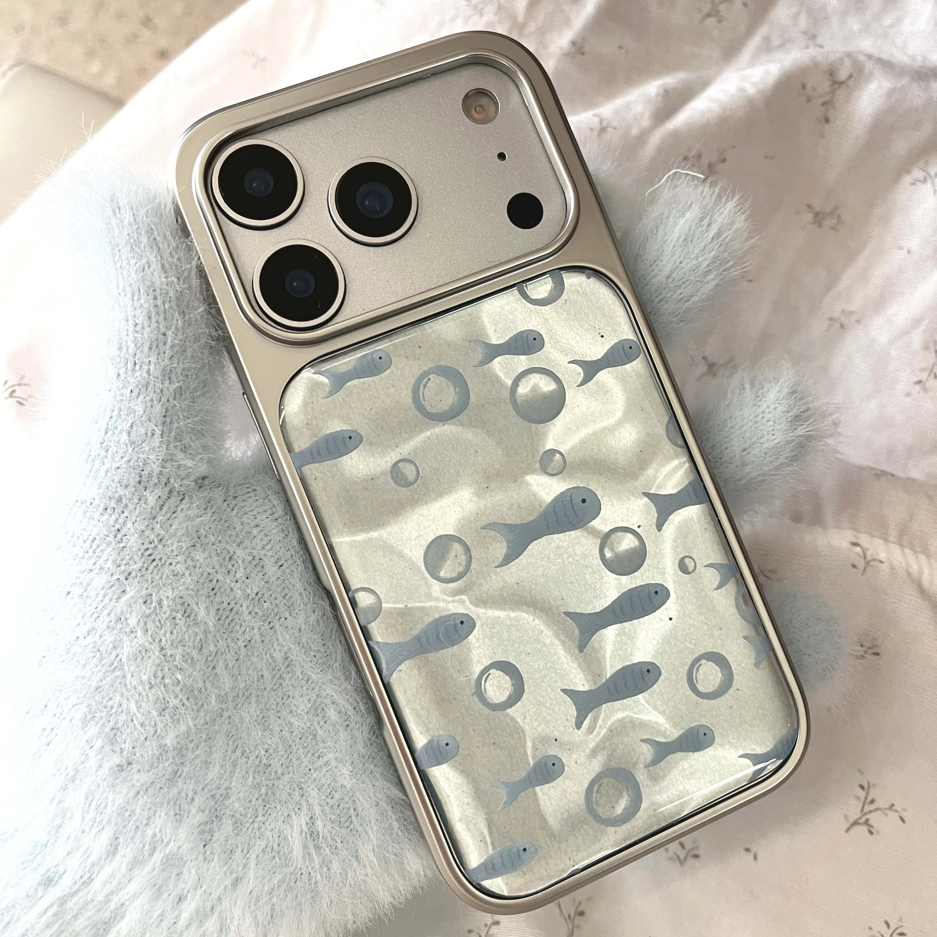 Фото Мультяшный 3D-чехол для телефона в виде рыбки для iPhone 15, 13, 14 Pro Max, 16, 17 Pro Max, милый и очаровательный чехол-накладка №1