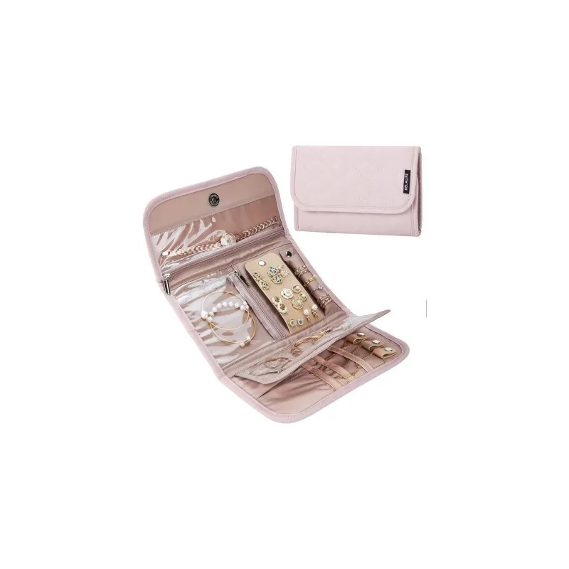 Складной бархатный органайзер для ювелирных изделий