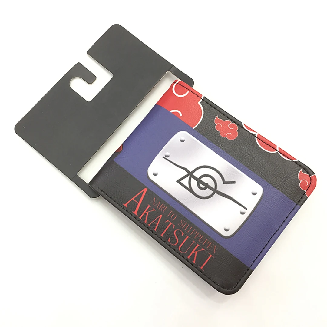 Хит продаж кошелек-ниндзя Какаси и Саске из аниме Деревня ЧЕРНЫХ ЛИСТЬЕВ