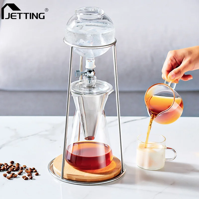 

1pc Reusable Iced Coffee Pot Machine Glass Dripper Filter Cold Brew Pot Drip Espresso Coffee Drip Pot Filter kitchenTools