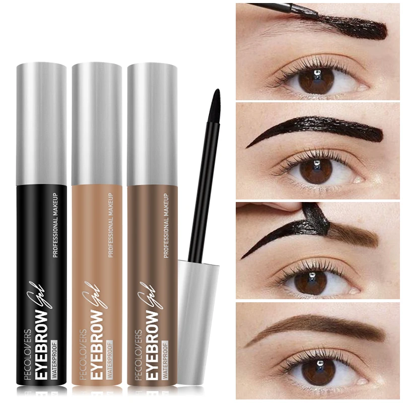 

1 шт. крем для бровей жидкий усилитель бровей Макияж водостойкий стойкий коричневый гель для бровей 3 цвета Maquiagem