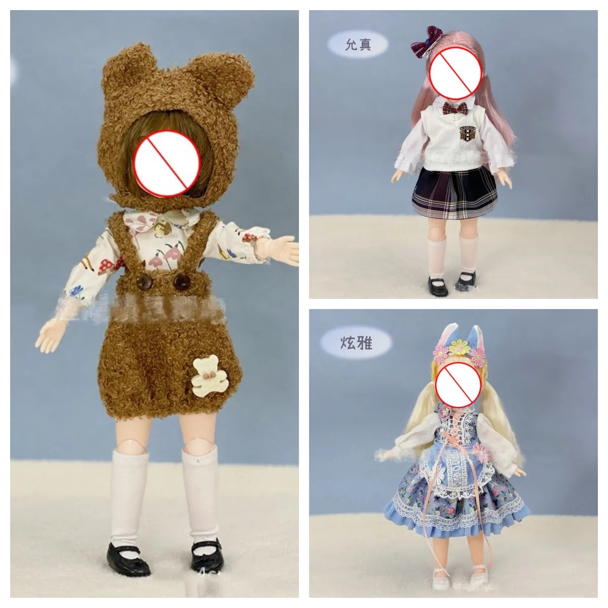 

1/6 Одежда для куклы 30 см, шарнирная кукла JK, костюм в студенческом стиле, юбка, красивое платье, игрушки для девочек «сделай сам», наряд, кукла,...