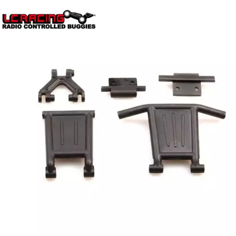 Original LC RACING For L6132 DT Bumper Set For RC LC For EMB-DT