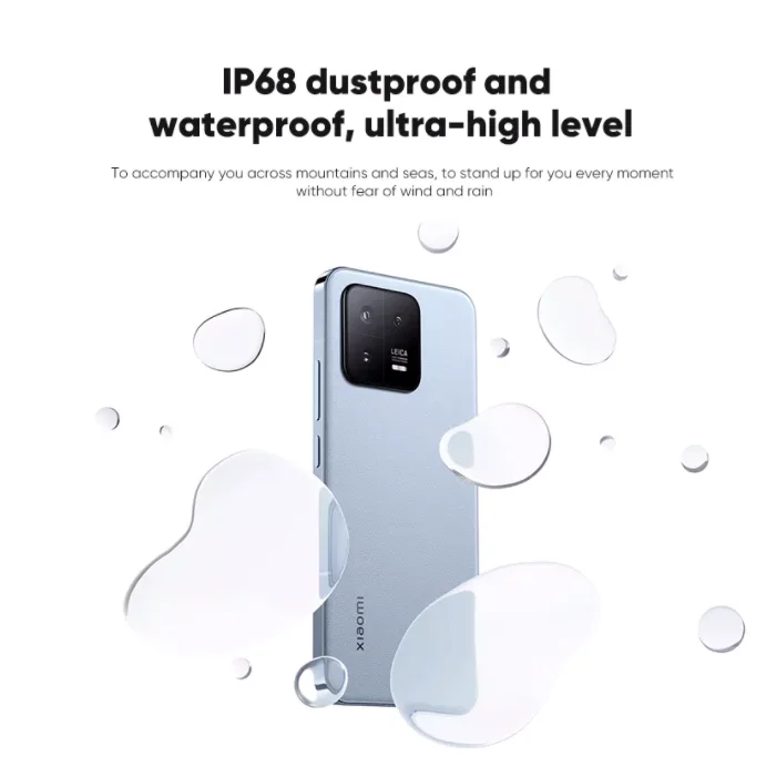 Original Xiaomi 13 Smartphone Snapdragon 8 Gen 2 120HZ Screen 50MP Leica Camera IP68 Waterproof 67W HyperCharger 4500mAh Mi 13