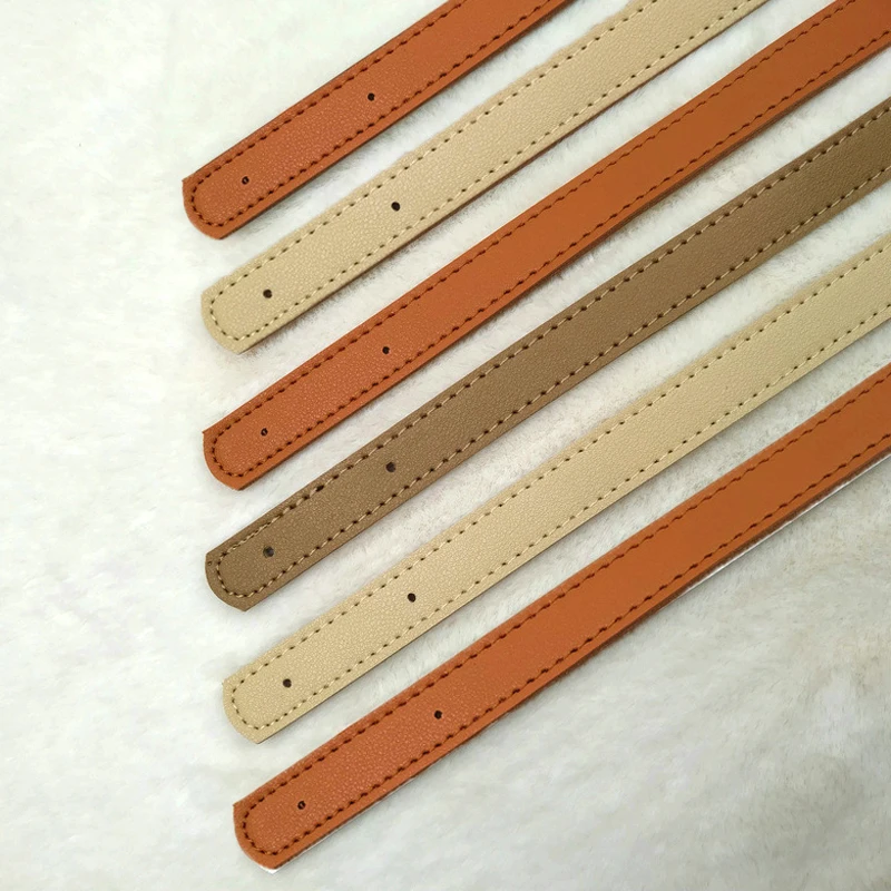 

2pcs/pair 60cm PU Bag Strap For Women Handle Bag Belt Solid Color Shoulder Strap Handbags Belts DIY Bag Accessories Dropshipping