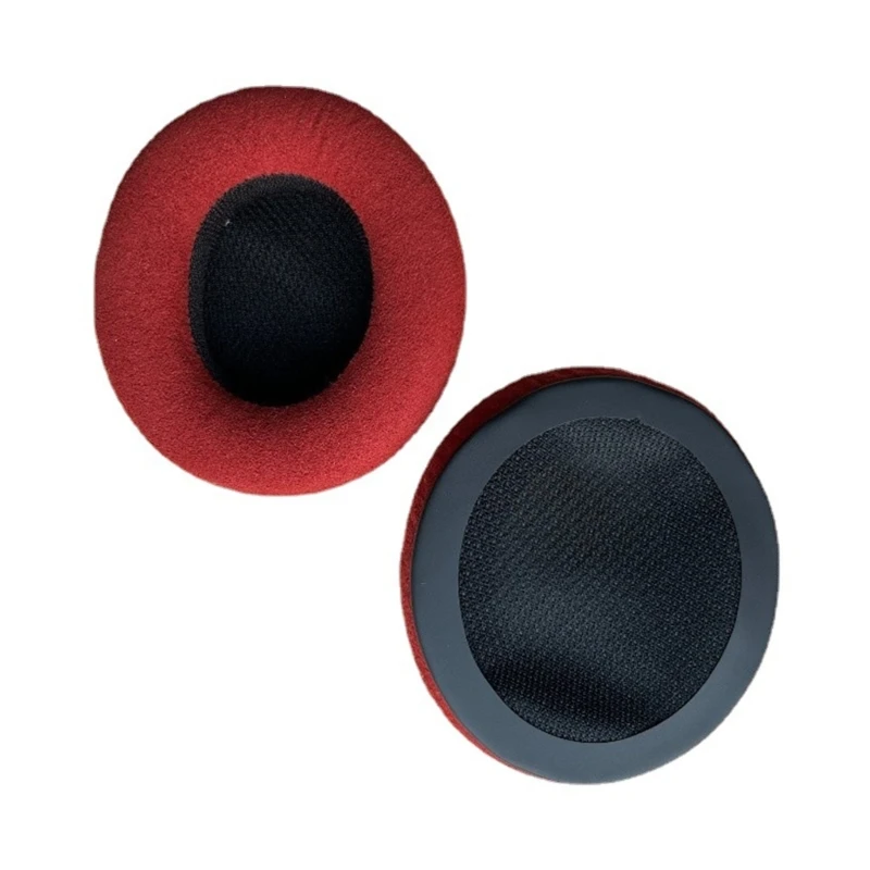

2 Pieces Soft Flannel Earpads Ear Cushion Sponge Earmuffs Replacement for Focal Listen Pro Headphone EarPads Repair Accessory