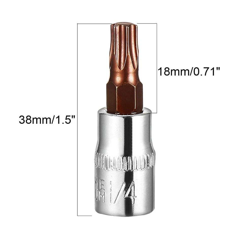 Квадратная головка привода адаптер 1/4 дюйма подходит для комплекта храпового