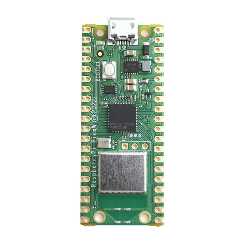 Плата для Raspberry Pi Pico W с беспроводным модулем WIFI RP2040 макетная плата поддержка