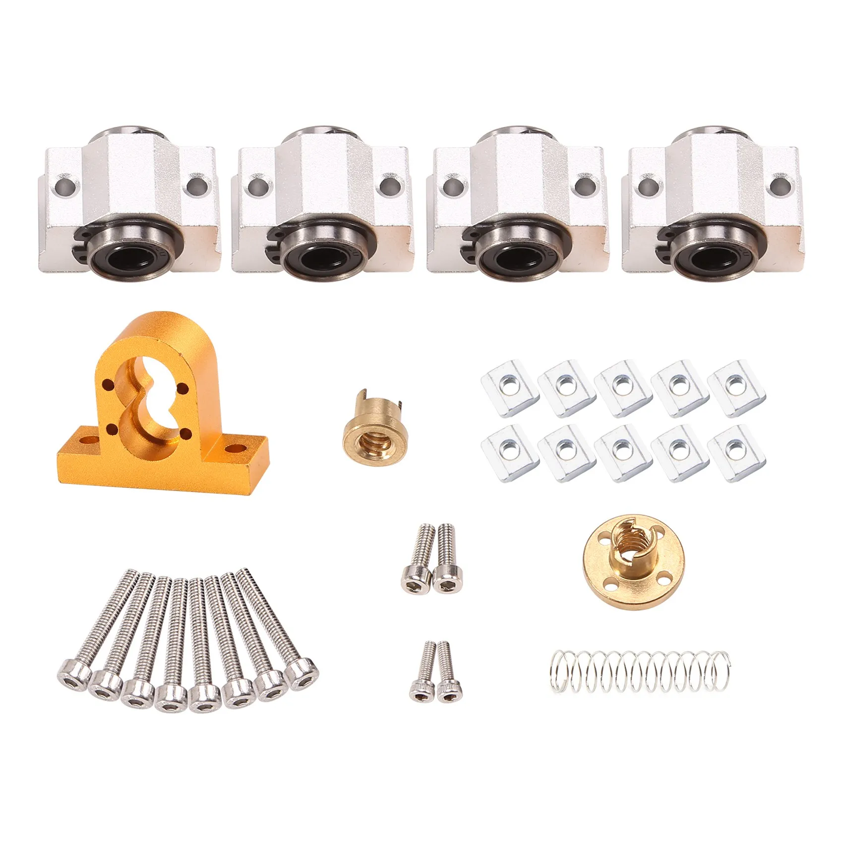 Подшипник CNC 3018 Pro SCV10VUU 12 мм 10 для CNC3018 T8 винт диаметр 4 обновления станка с ЧПУ Xaxis