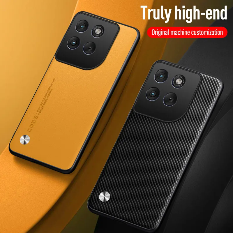 Фото Противоударный защитный чехол из искусственной кожи премиум-класса для Motorola Moto G37 G47 №5