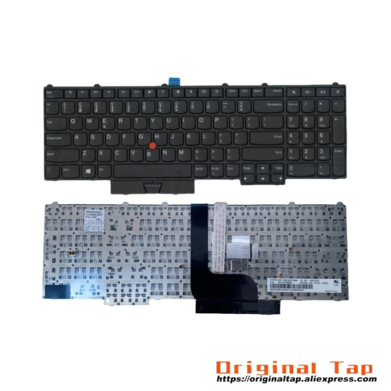 Литовская клавиатура LT для Lenovo Thinkpad P51 P71 01ER990 01HW280