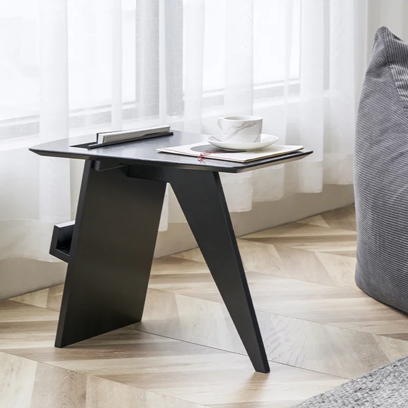 

Прозрачный эстетический боковой столик, простой угловой скандинавский минималистичный журнальный столик, современный дизайн, мебель для салона, аксессуары для украшения