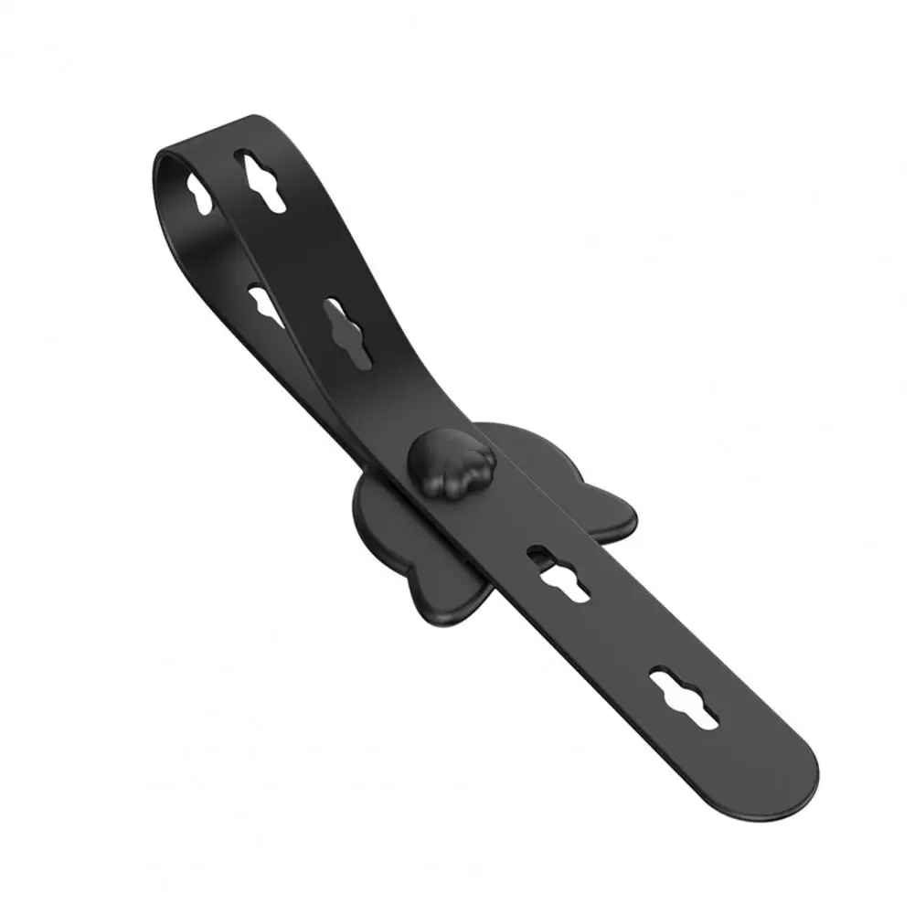 

2Pcs Excellent Curtain Tie Wrap Lightweight Cable Tie Wrap Easy to Use Quilts Towel Clothes Silicone Straps Multi-Purpose