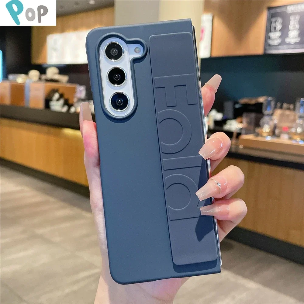 Роскошный мягкий силиконовый ремешок-кронштейн для телефона Samsung Galaxy Z Fold 6 5 4 3 Zfold