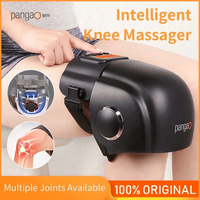 Pangao Smart Knee Massager Knee Protector Pain Relief Air Pressure Massage Infrared Heating Physiotherapy Instrument