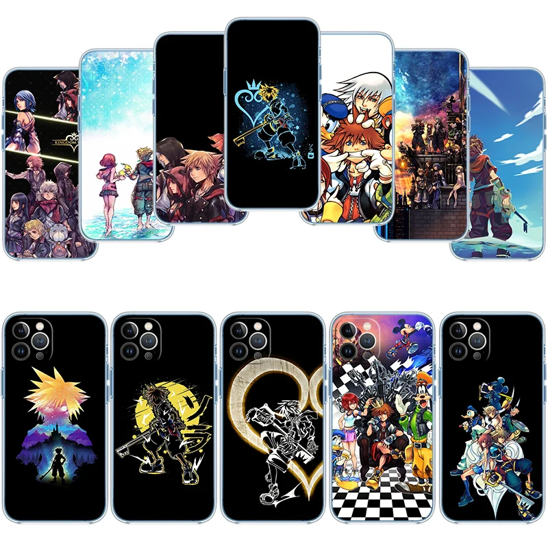 Фото Прозрачный чехол для телефона Kingdom Hearts для Samsung Galaxy A04 A04S A14 A23 A34 A54 M23 M33 M52 M53 №1