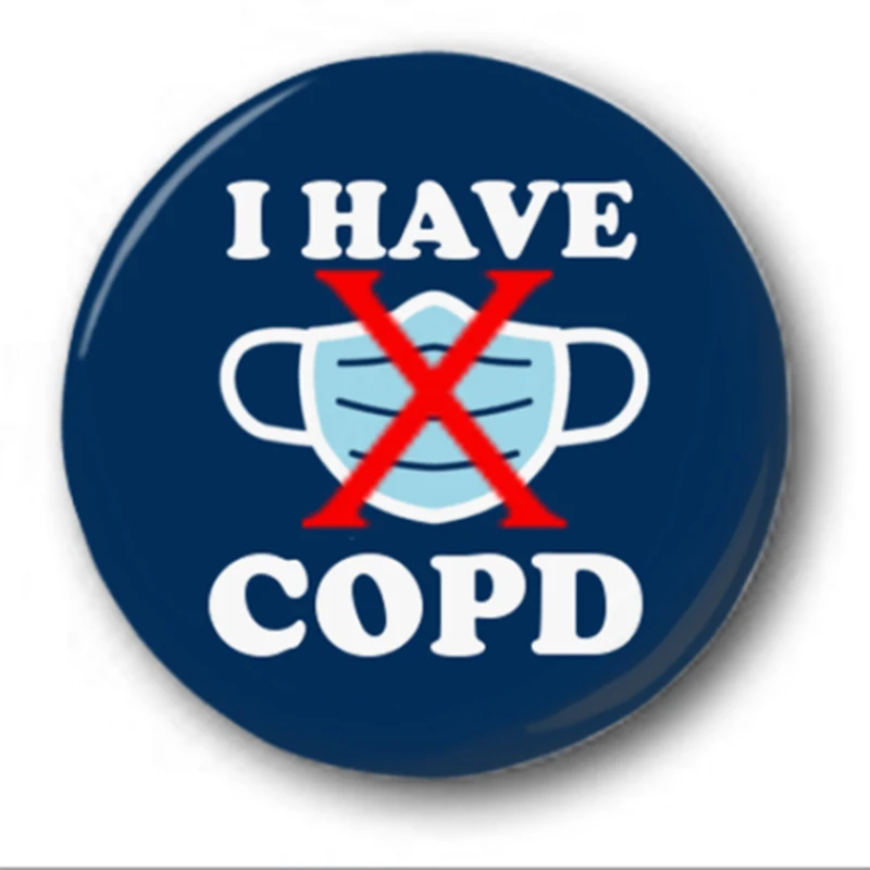 

У меня есть значок на кнопку COPD, синий