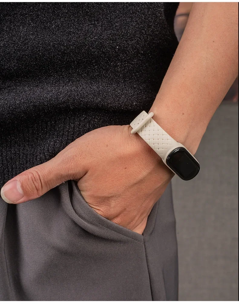 Фото Силиконовые ремешки для часов Xiaomi Mi Band 7 NFC, замена запястья Miband, спортивный браслет, часы с отверстием для часов Correa mi band 6 5 4 3, ремешок №3