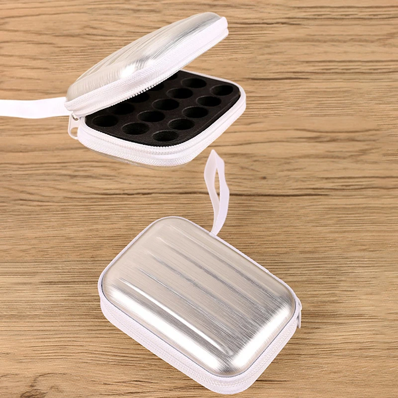 

Коробка для хранения эфирных масел металлическая 15 отделений