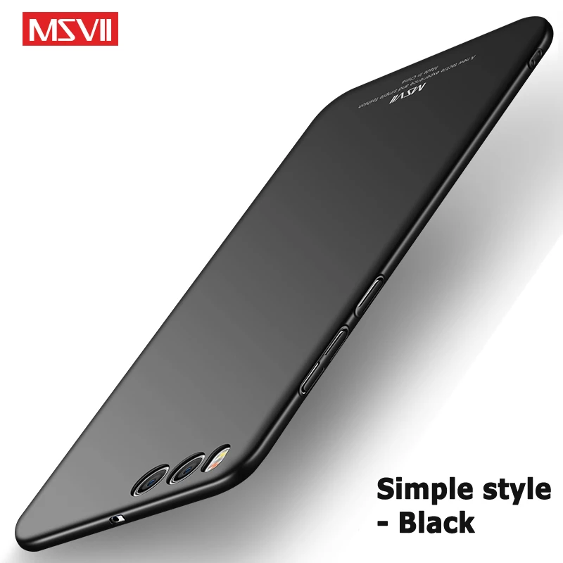 Чехол для Xiaomi Mi Note 3 MSVII тонкий матовый чехол Твердый из поликарбоната | Мобильные