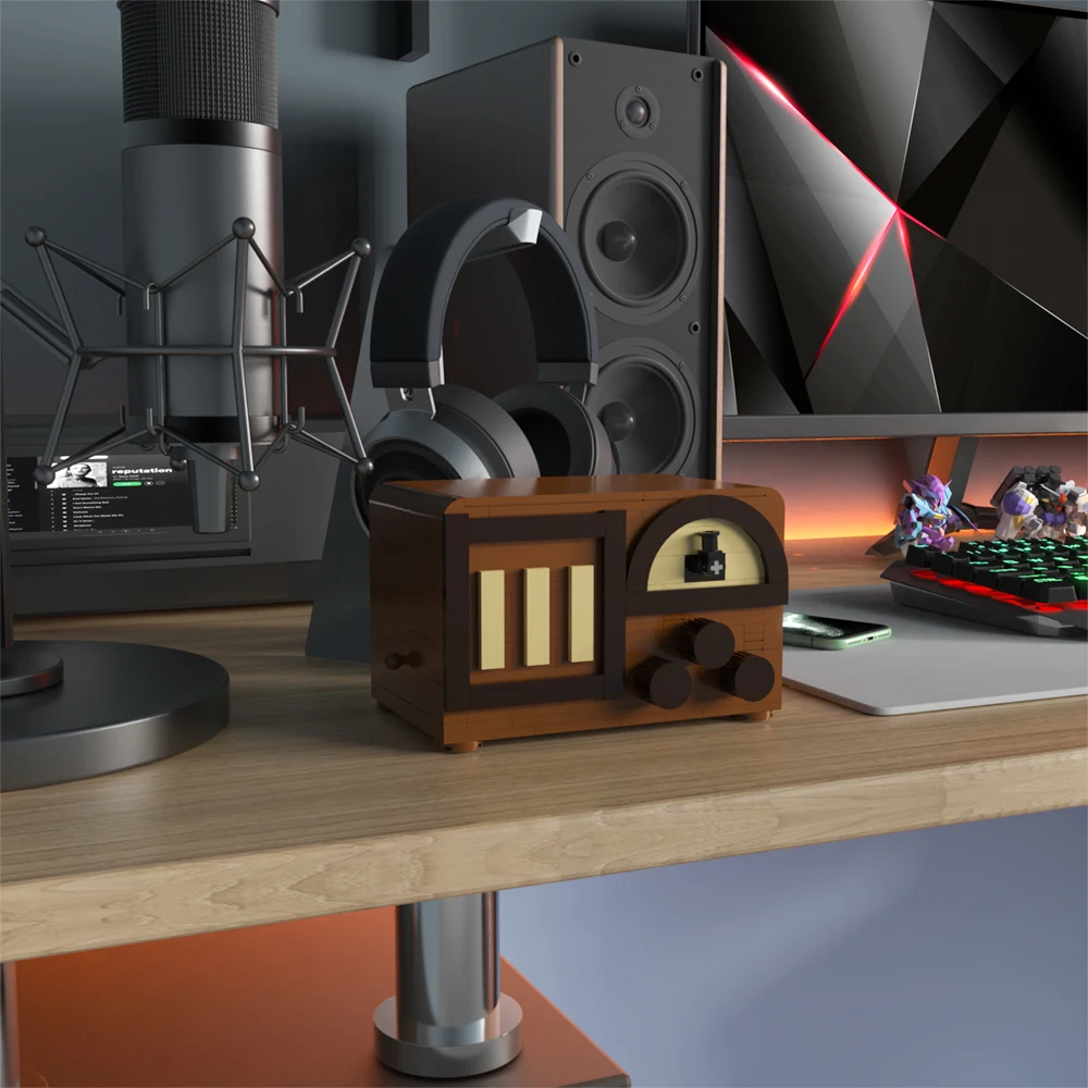 Конструктор MOC 3D для детей детский кубик-головоломка интеллектуальной сборки