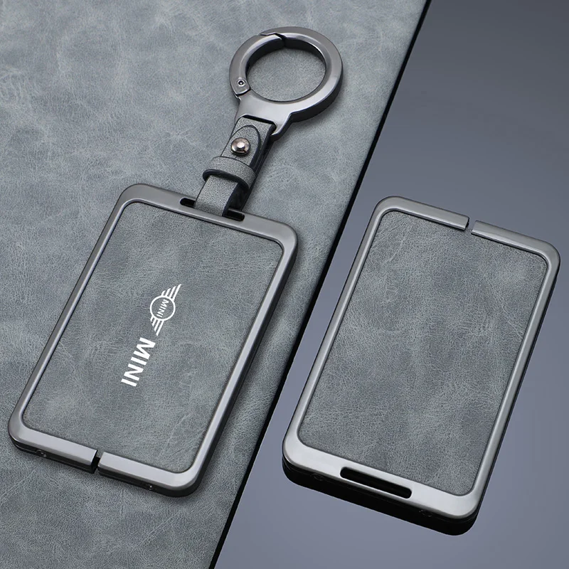 Фото Кожаный чехол-ключница для смарт-карты NFC с NFC-функцией для BMW MINI 5, 7 серии, X1, X3, X5, X6, X7, 535le, аксессуар для брелока №5