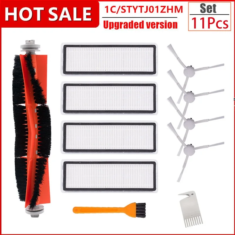 

Free Shipping Overseas Store Hepa Filter Main Side Brush Mop Cloth for Xiaomi Mijia 1C STYTJ01ZHM Dreame Robotic Vacuum Cleaner