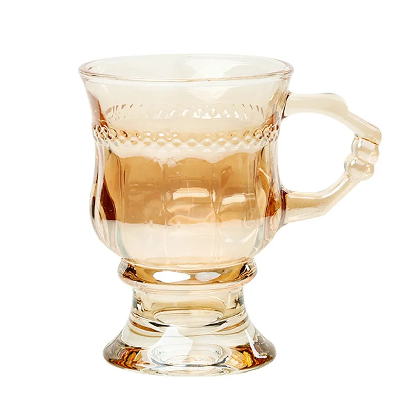 Кофейная Чашка В Европейском Стиле Ретро Для Чая С Молоком Бокал Вина Ручкой