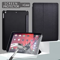 cover for apple ipad 9th 7th 8th 10 2air 3 10 5ipad pro 10 5 pu leather smart stand tablet casescreen protectorstylus