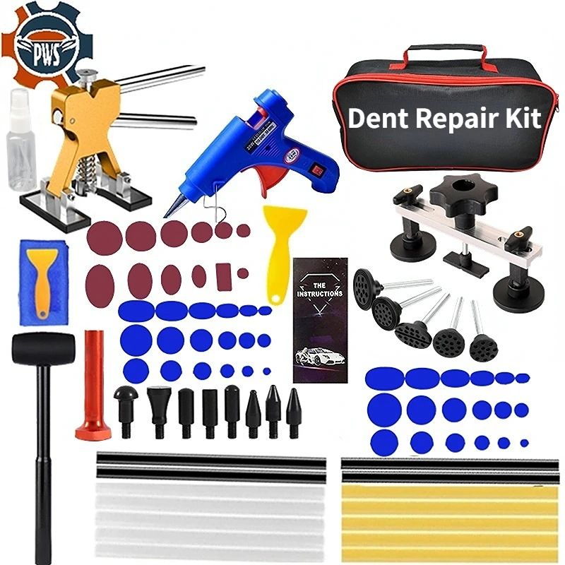

New Auto Dent Repair Tools Car Paintless Dent Repair Kit Automotive Dent Remover Suction Cup Dent Puller Tool Kit for Car