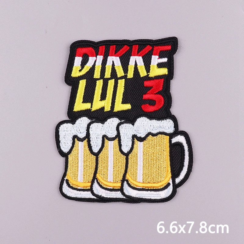 Oeteldonk Embleem патч карнавальный для Нідерландов эмблемы вышитые утюгом на лягушке