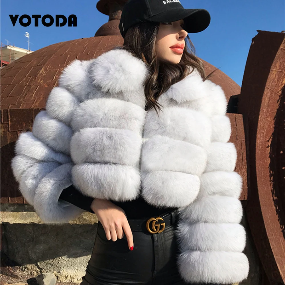 Women Mink Coats Winter Top Fashion Faux Fur Coat Elegant Thick Warm Outerwear Woman Fluffy Furry Fake Fur Jacket Mujer S-4xl