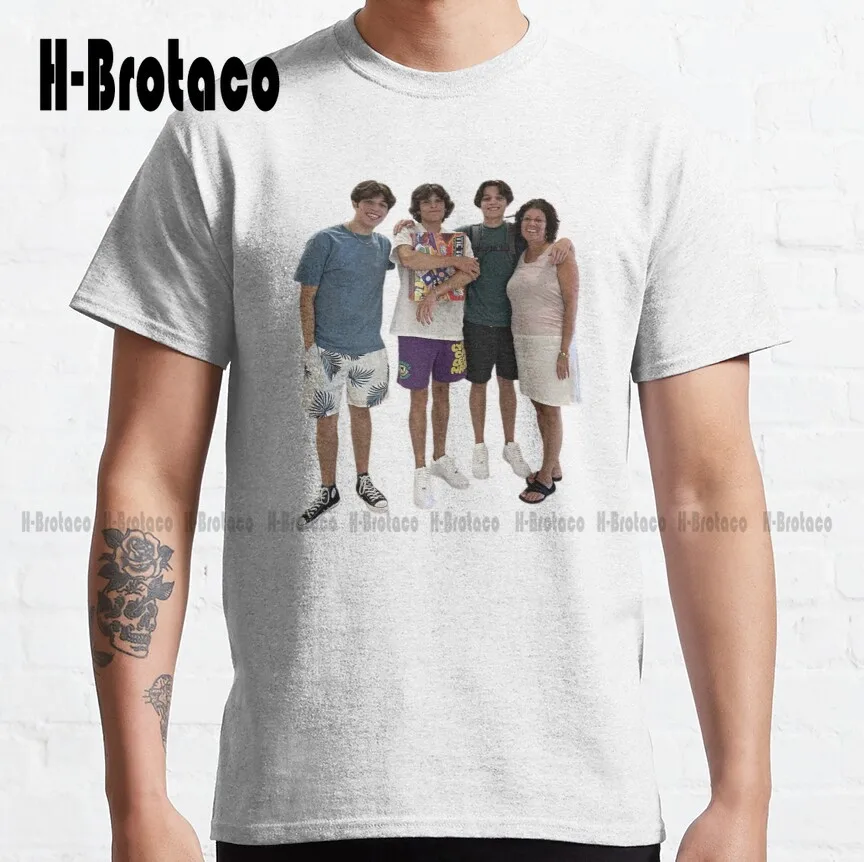 

Sturniolo Triplets Classic T-Shirt Mens Beach Shirts Custom Aldult Teen Unisex Digital Printing Tee Shirts Make Your Design New